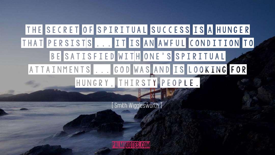 Spiritual Success quotes by Smith Wigglesworth