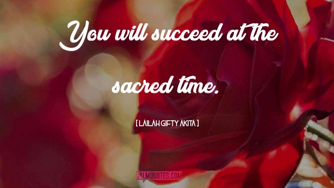 Spiritual Success quotes by Lailah Gifty Akita