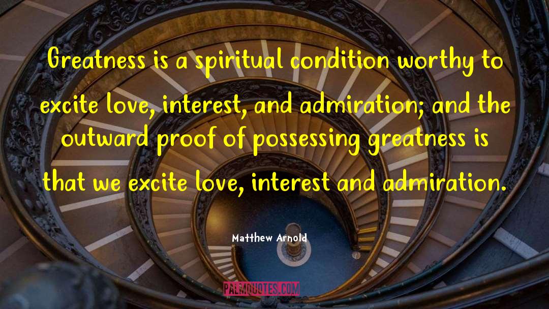 Spiritual Success quotes by Matthew Arnold