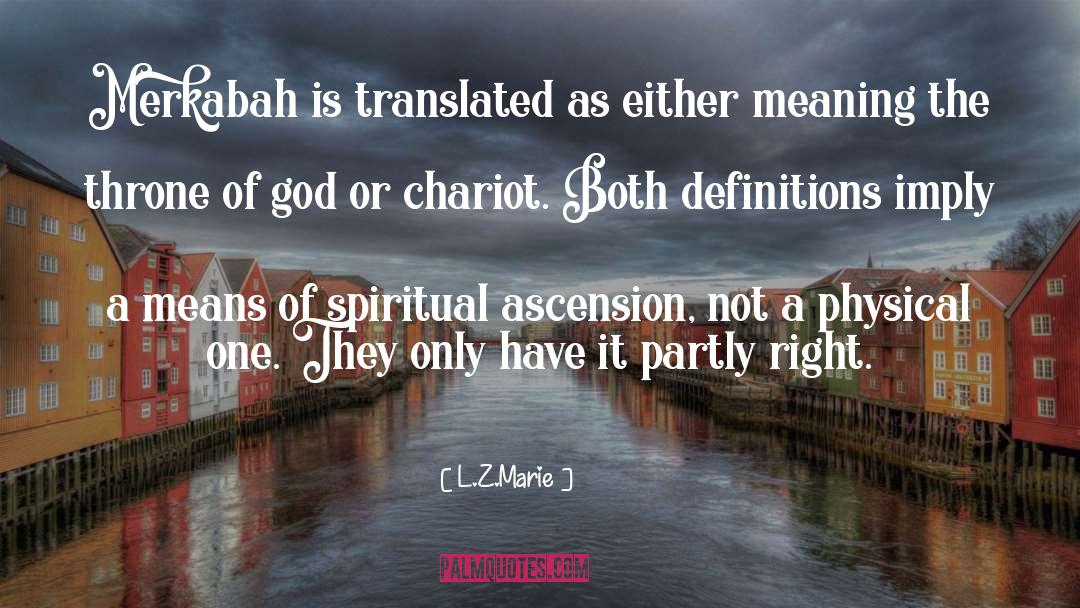 Spiritual Thesaurus quotes by L.Z.Marie