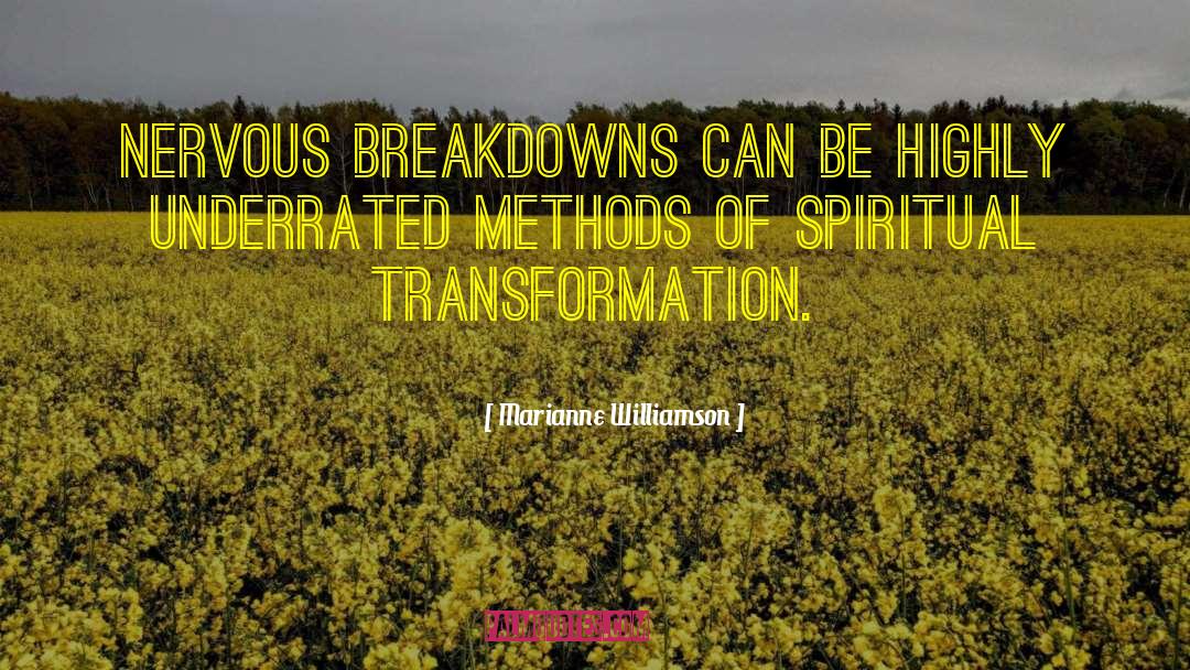 Spiritual Transformation quotes by Marianne Williamson