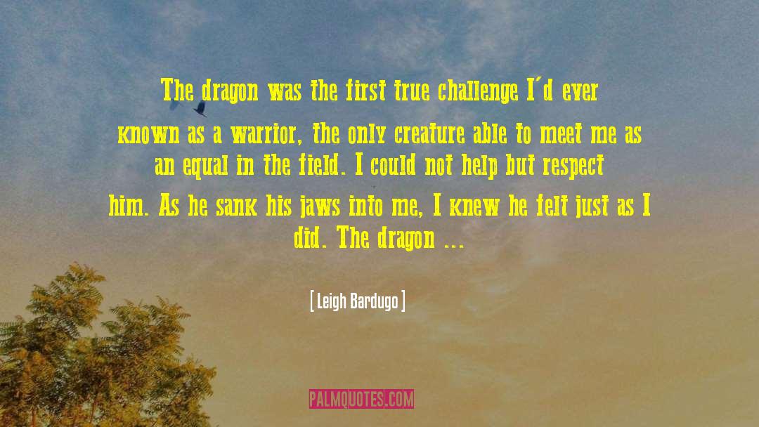 Spiritual Warrior quotes by Leigh Bardugo
