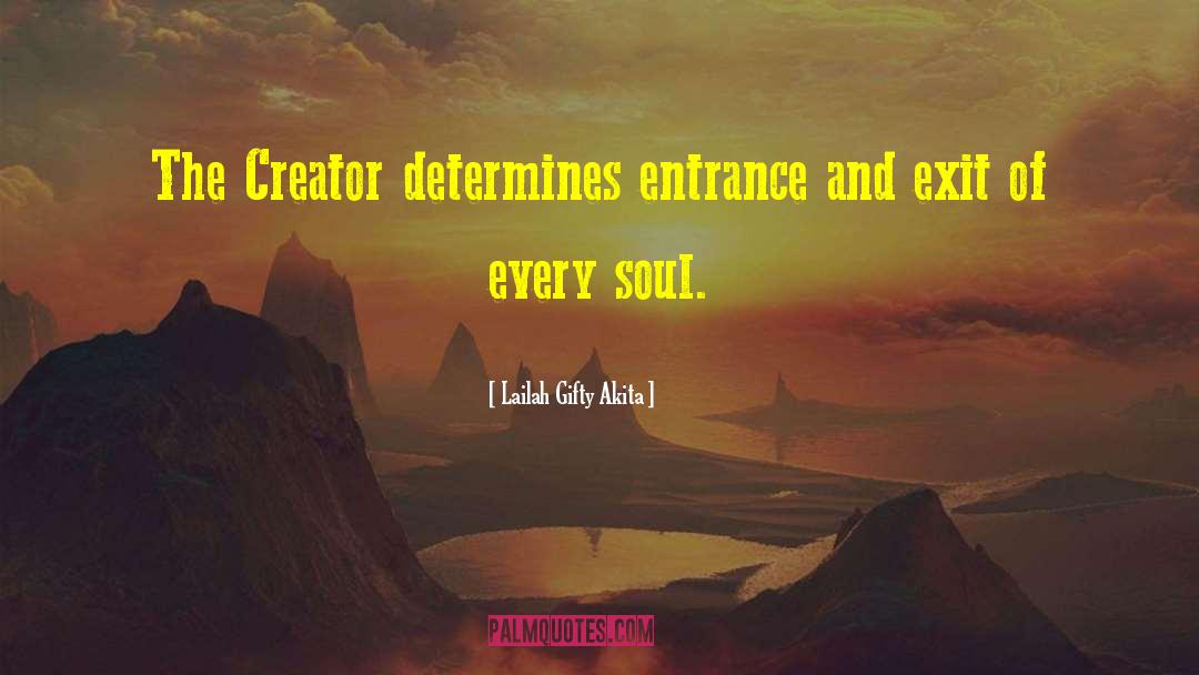Spiritual Wisdom Death quotes by Lailah Gifty Akita