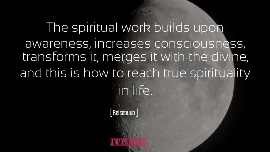 Spiritual Work quotes by Belsebuub