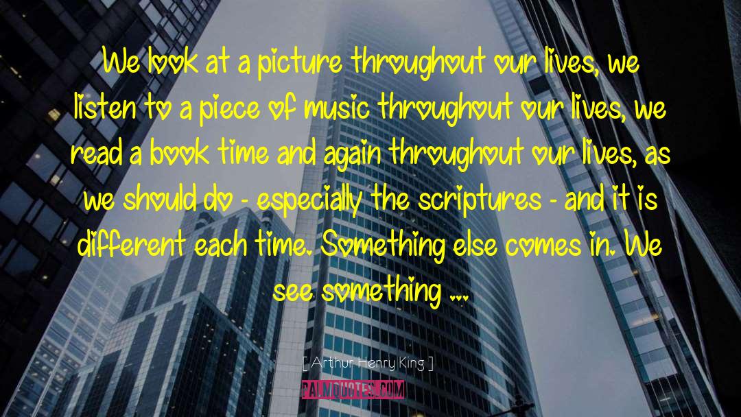 Spirituality And Music quotes by Arthur Henry King