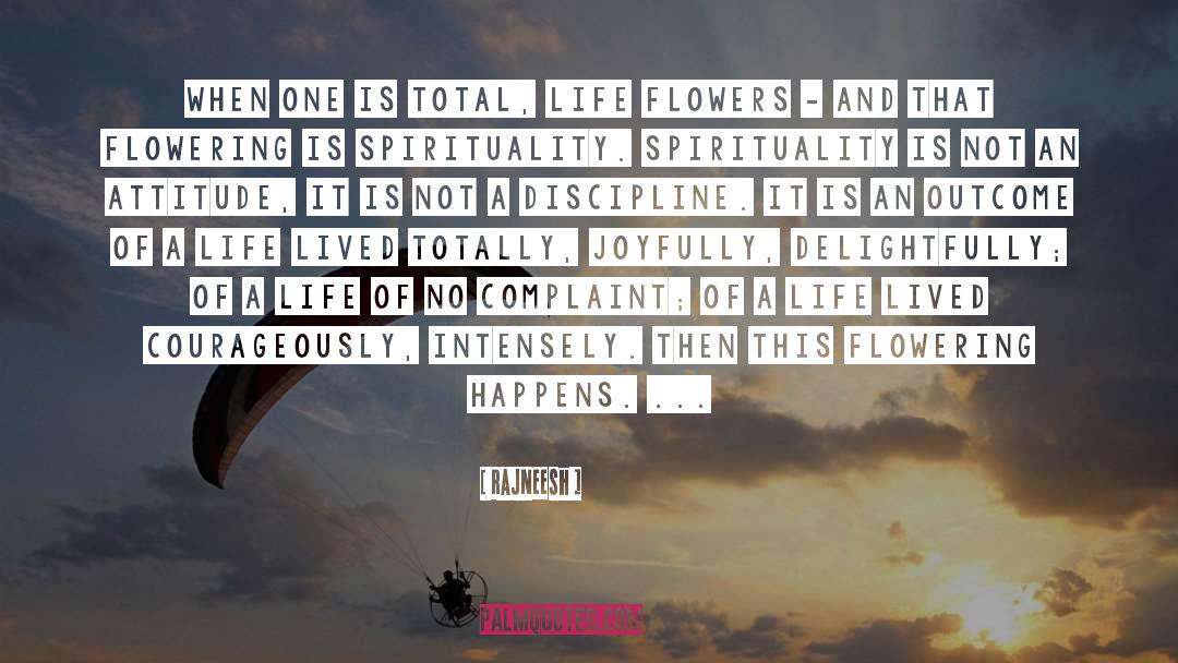 Spirituality quotes by Rajneesh