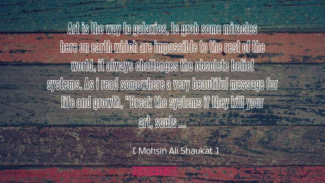 Spirtitual Growth quotes by Mohsin Ali Shaukat