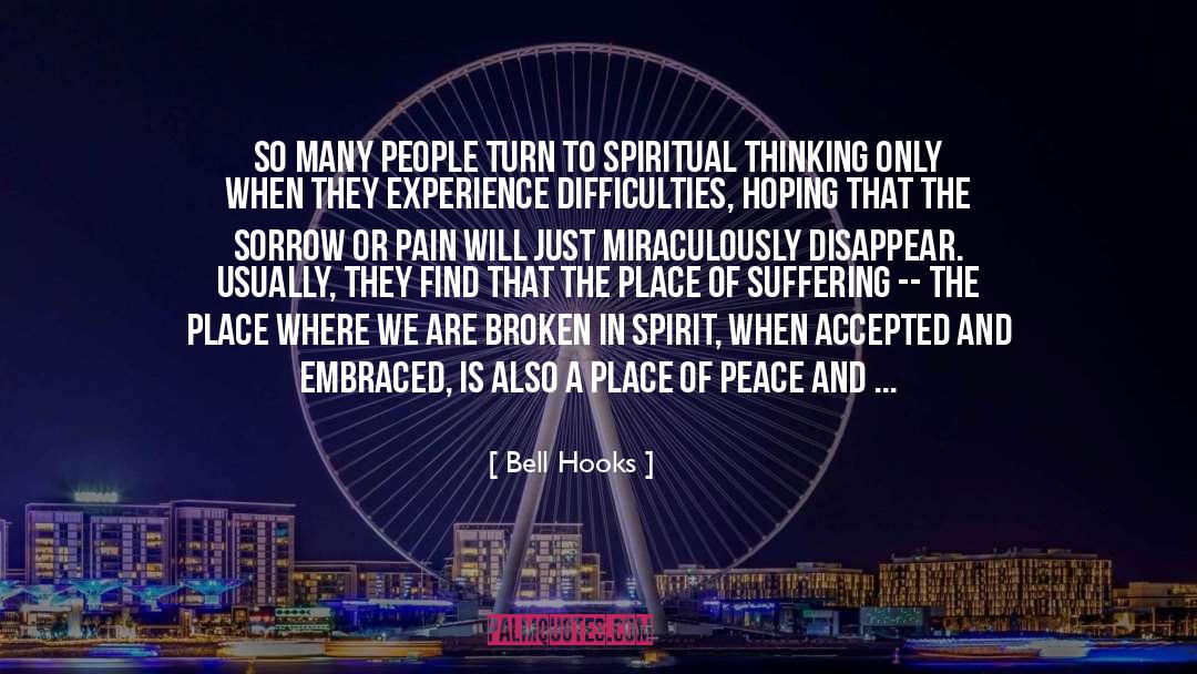 Spirtitual Growth quotes by Bell Hooks