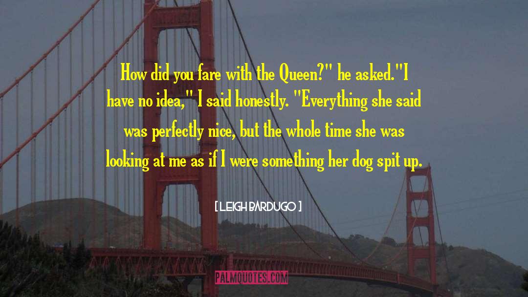 Spit Up quotes by Leigh Bardugo