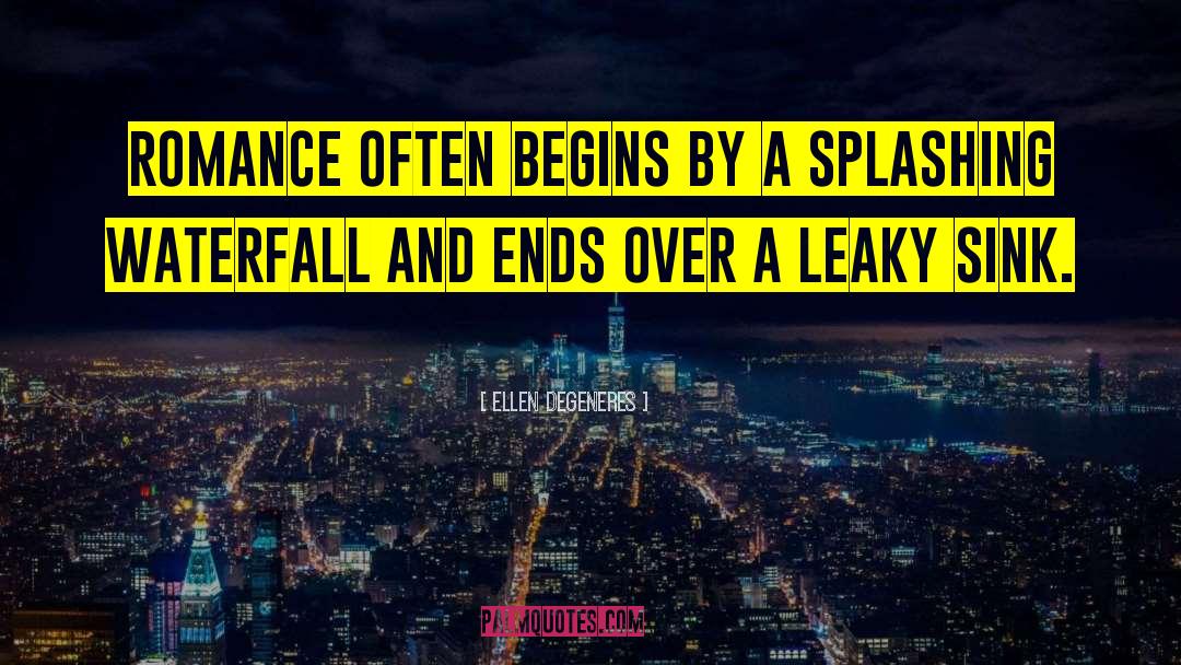 Splashing quotes by Ellen DeGeneres