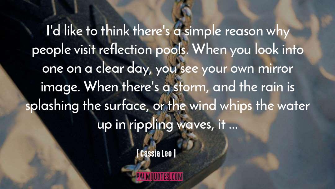 Splashing quotes by Cassia Leo