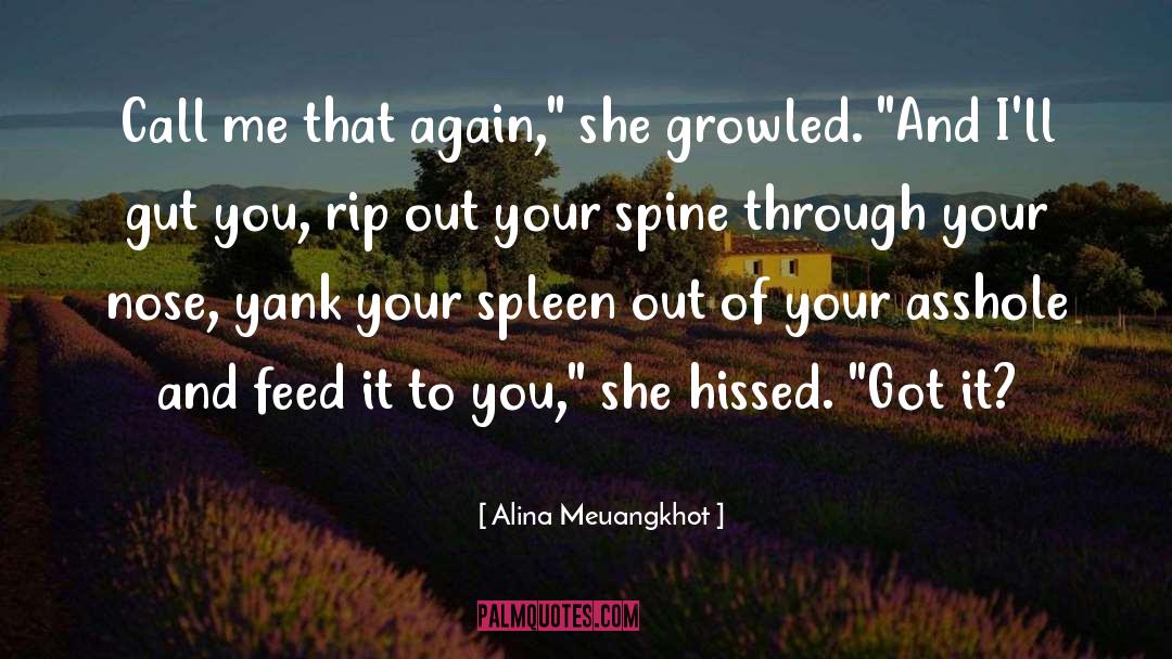Spleen quotes by Alina Meuangkhot