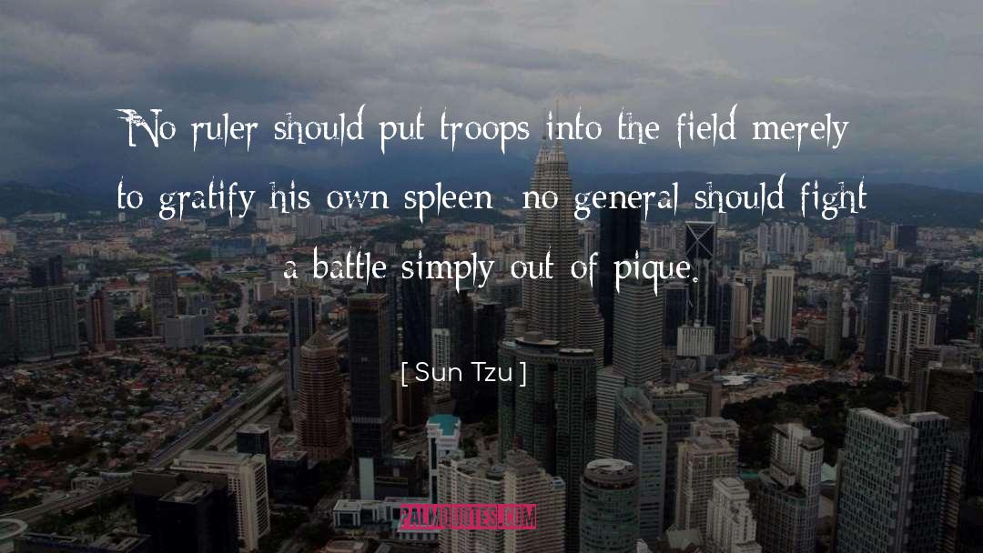 Spleen quotes by Sun Tzu