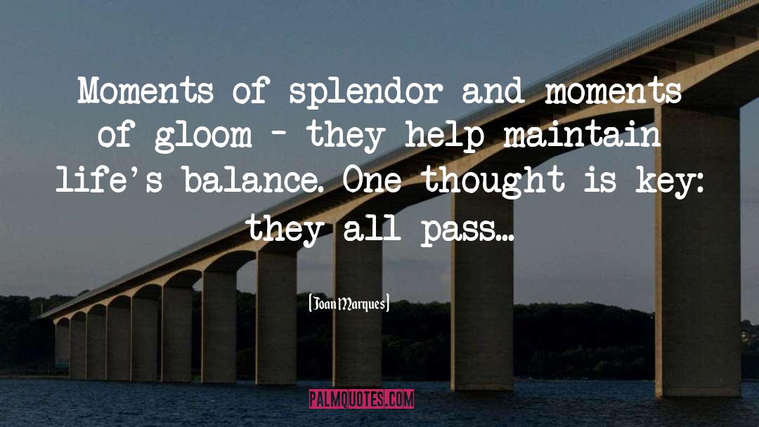 Splendor quotes by Joan Marques