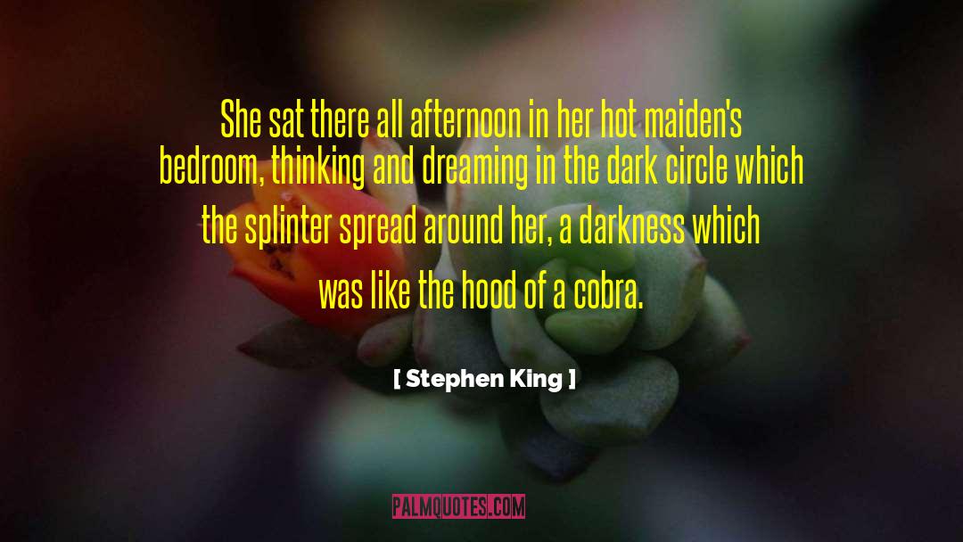 Splinter quotes by Stephen King