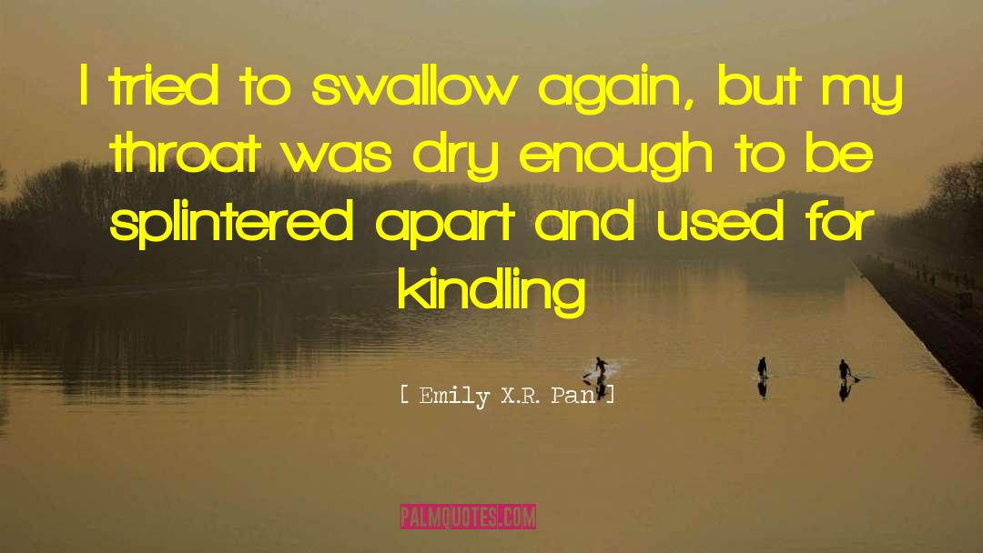 Splintered quotes by Emily X.R. Pan