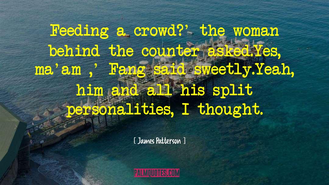 Split Personalities quotes by James Patterson