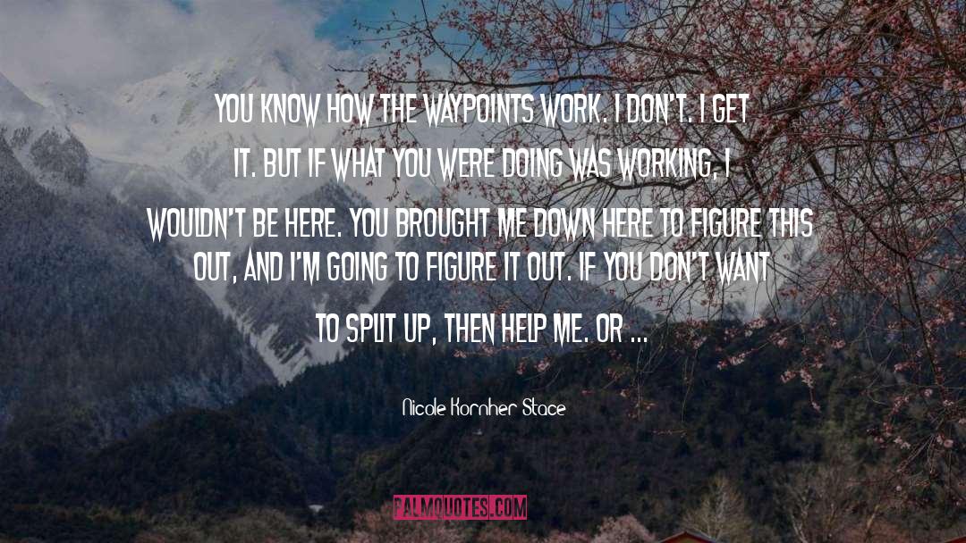 Split Up quotes by Nicole Kornher-Stace