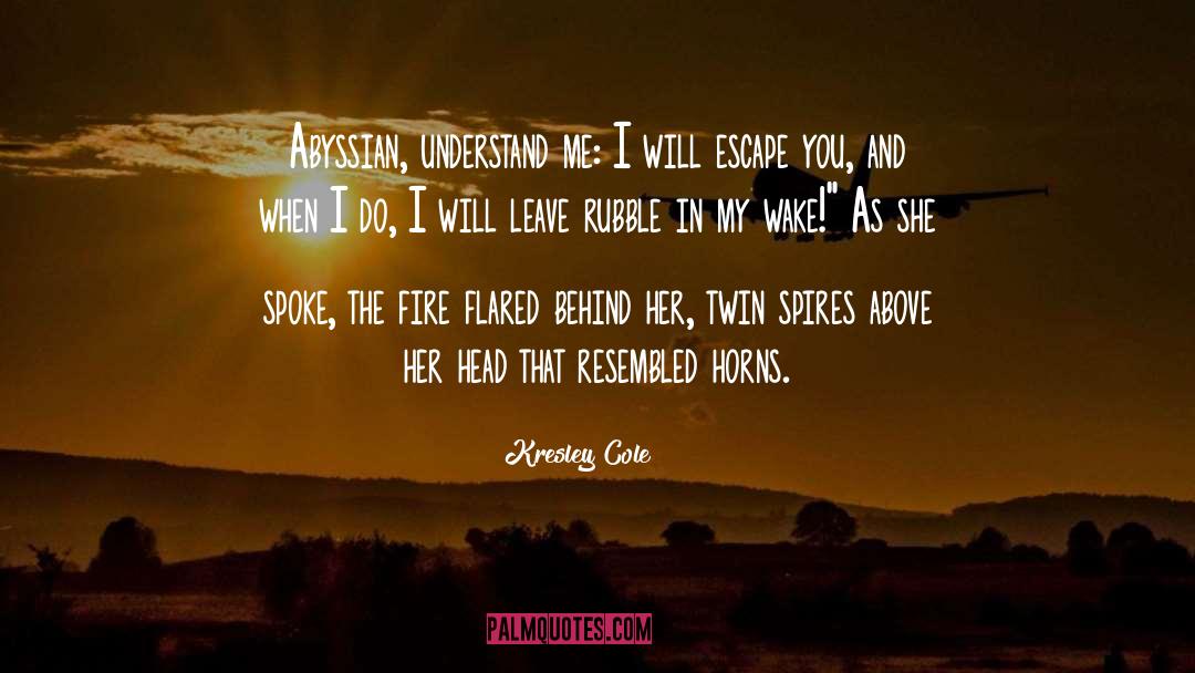 Spoke Up quotes by Kresley Cole
