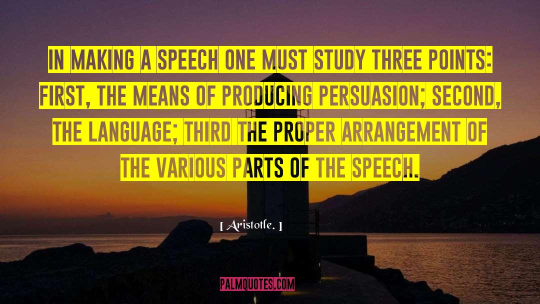 Spoken Language quotes by Aristotle.