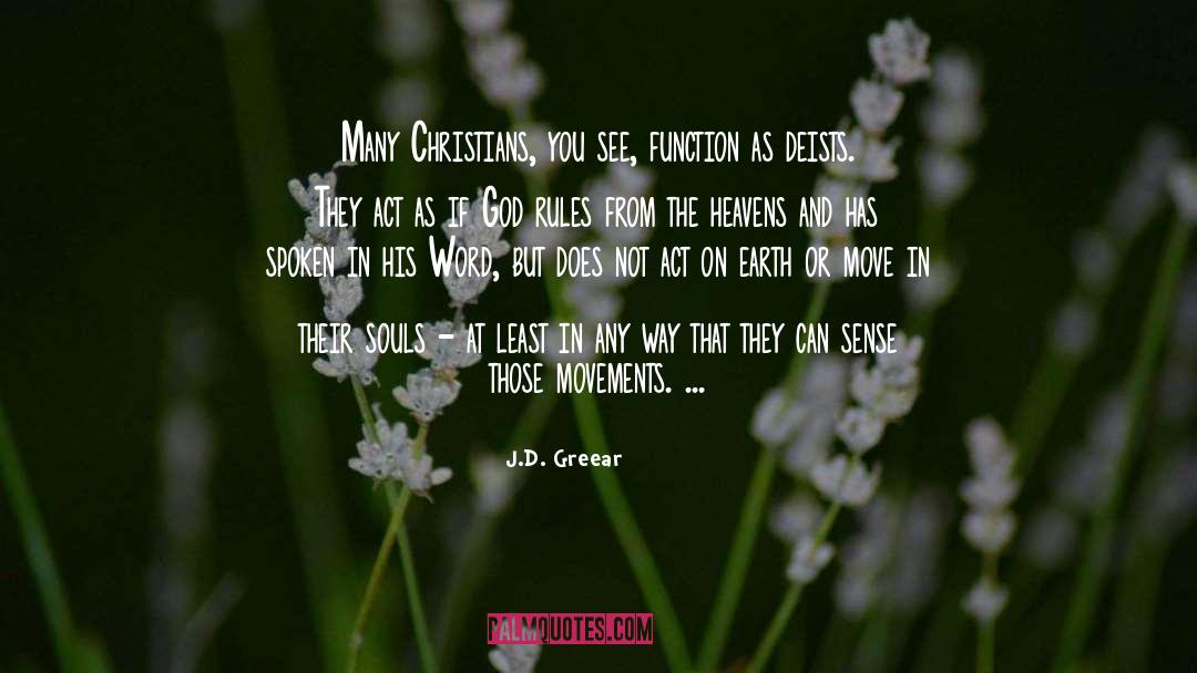 Spoken Word Ministries Tuesday quotes by J.D. Greear