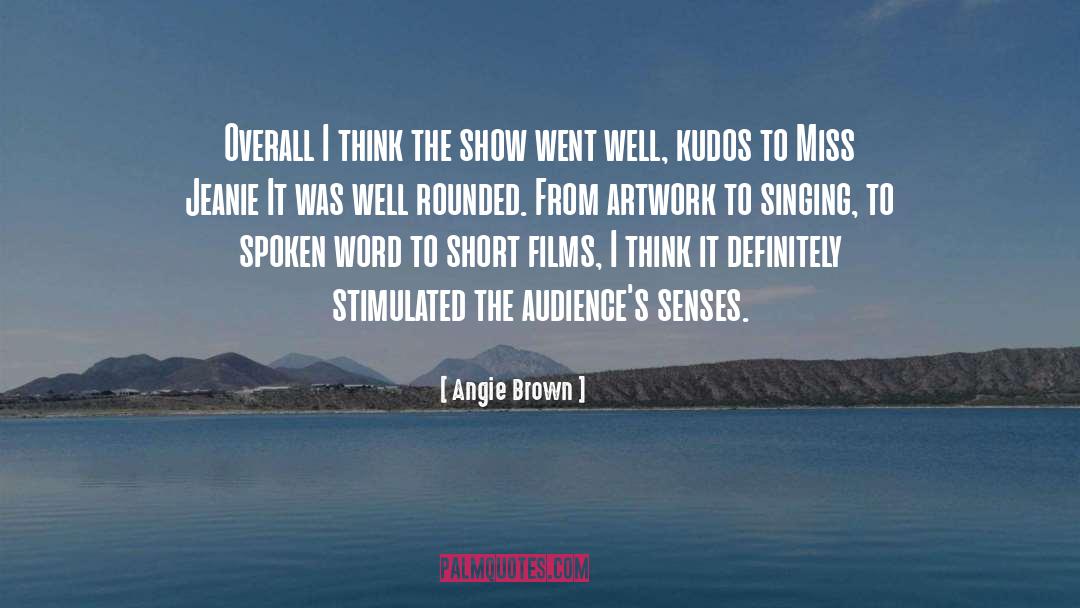 Spoken Word quotes by Angie Brown