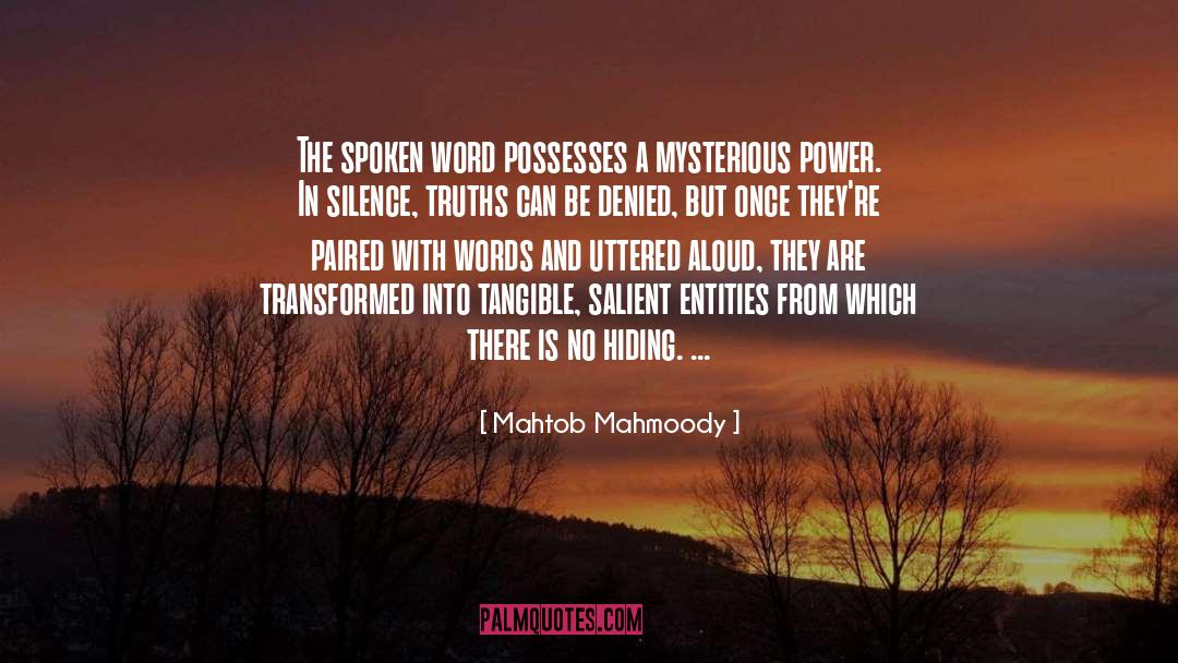 Spoken Word quotes by Mahtob Mahmoody