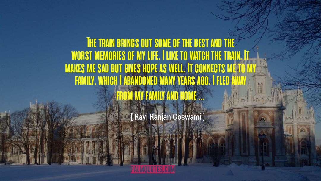 Sponer Train quotes by Ravi Ranjan Goswami