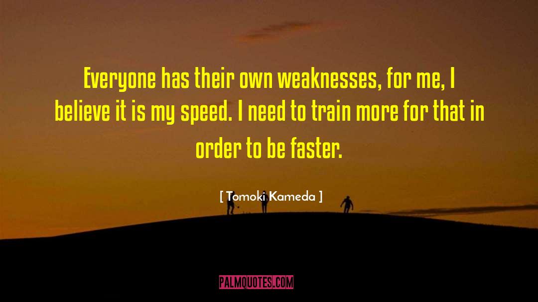 Sponer Train quotes by Tomoki Kameda
