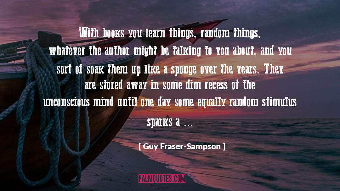 Sponge quotes by Guy Fraser-Sampson