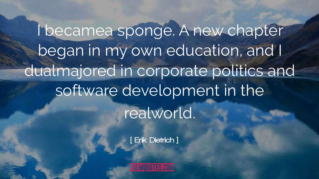 Sponge quotes by Erik Dietrich