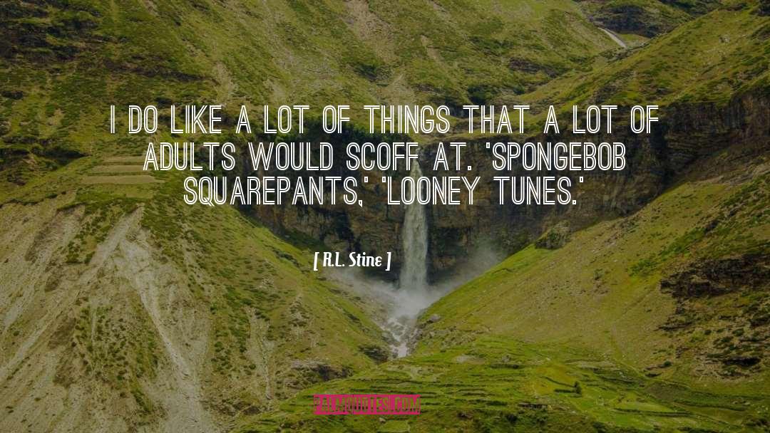 Spongebob Squarepants quotes by R.L. Stine