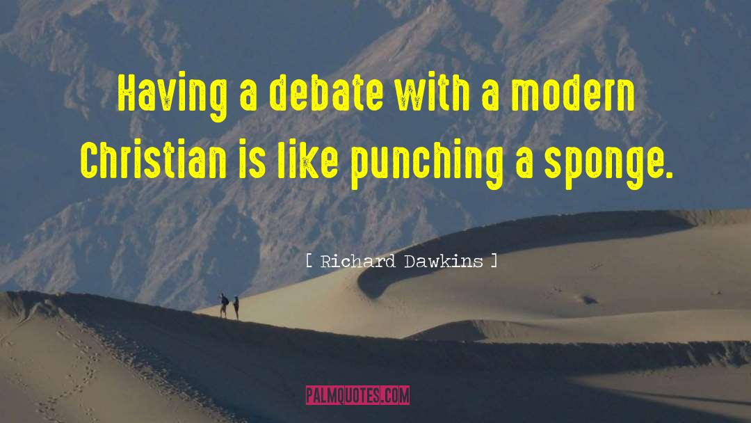 Sponges quotes by Richard Dawkins