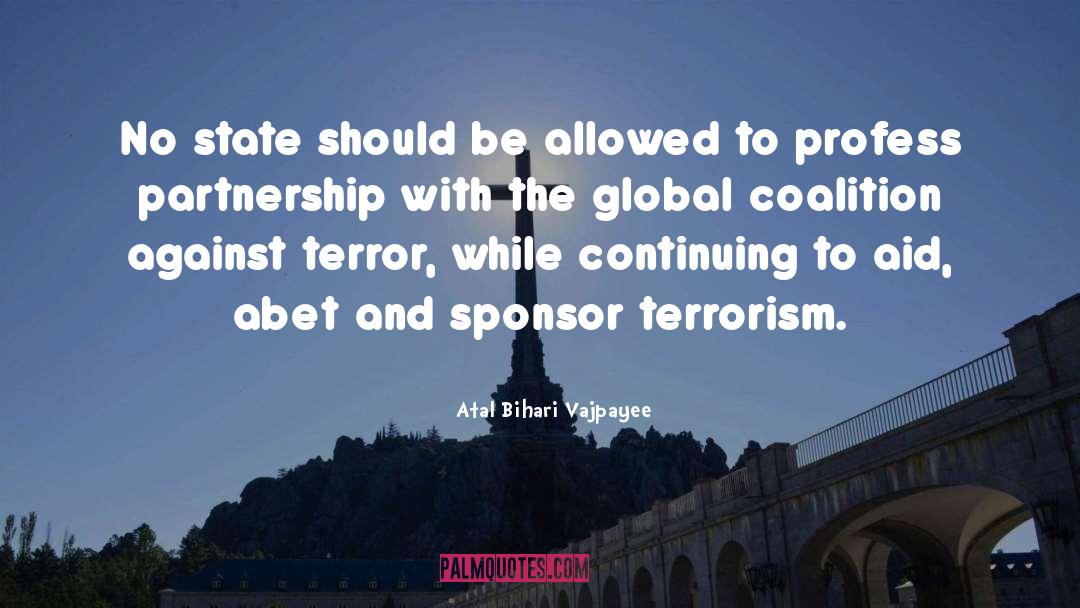 Sponsor quotes by Atal Bihari Vajpayee