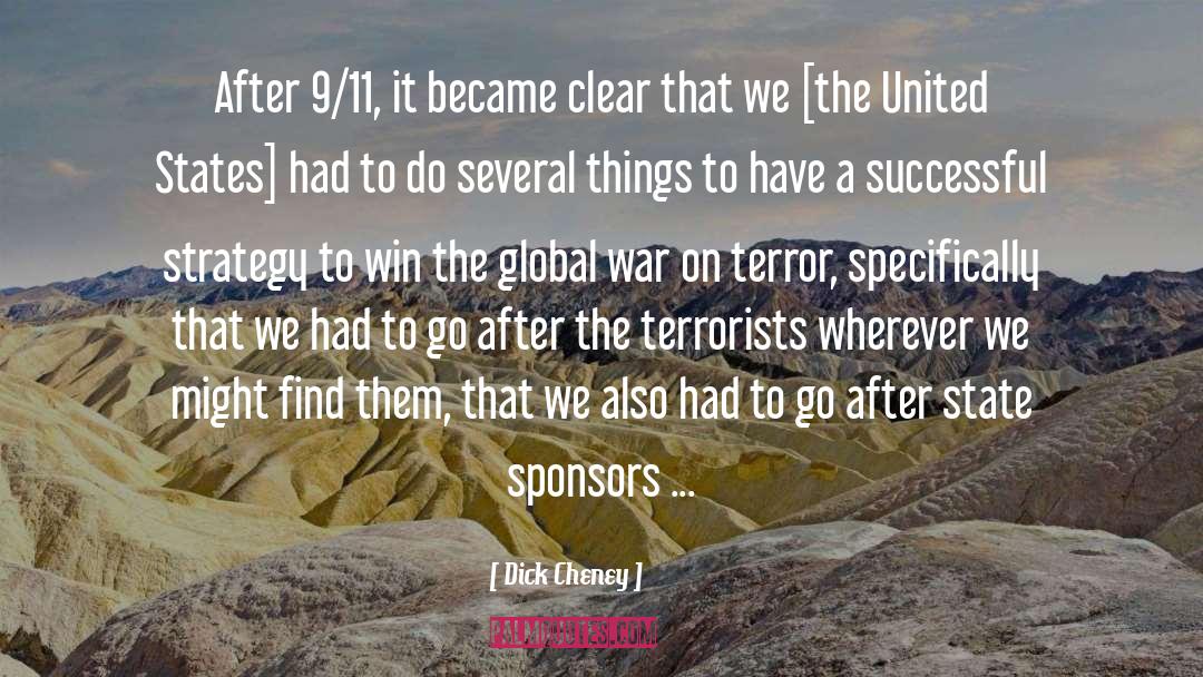 Sponsors quotes by Dick Cheney