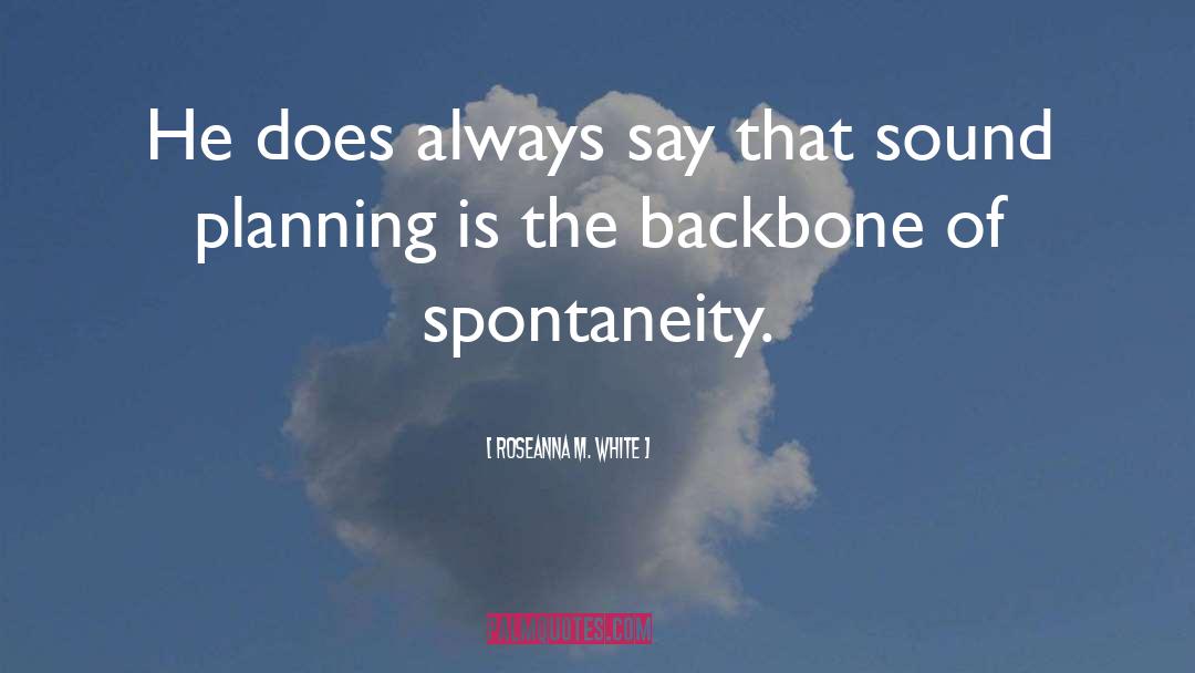 Spontaneity quotes by Roseanna M. White