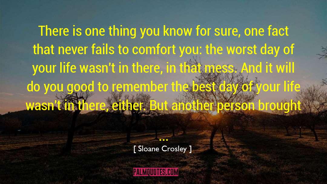 Spontaneous Comfort quotes by Sloane Crosley