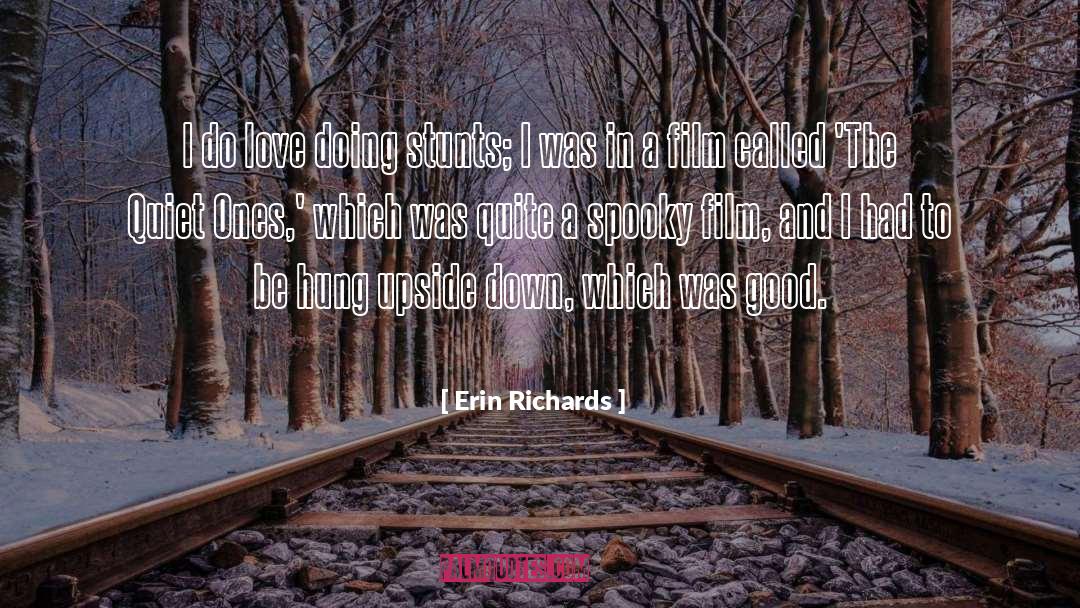 Spooky quotes by Erin Richards