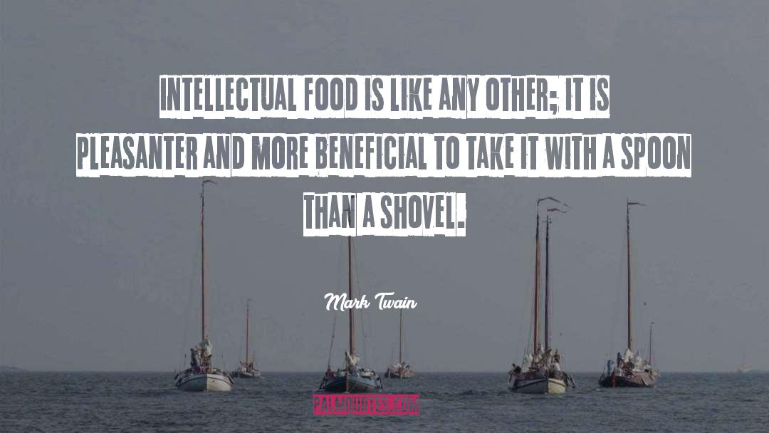 Spoon Feeding quotes by Mark Twain