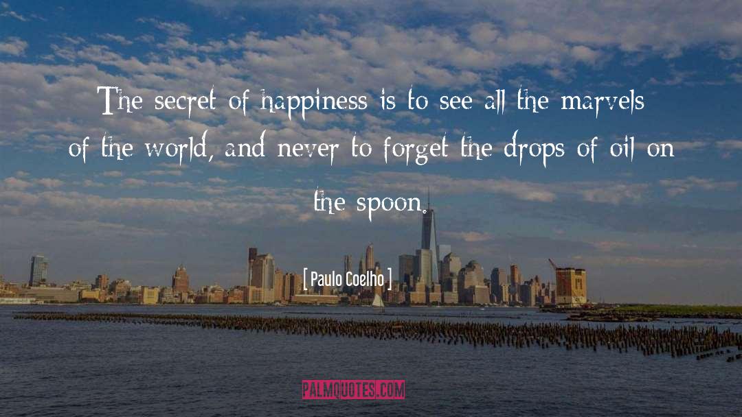 Spoons quotes by Paulo Coelho