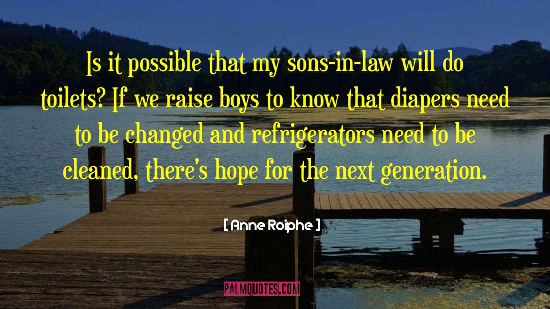 Spoonsize Boys quotes by Anne Roiphe