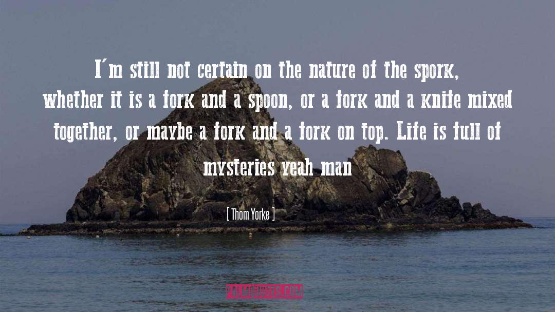 Sporks quotes by Thom Yorke