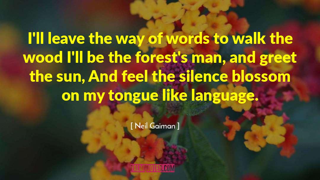Sporting Wood quotes by Neil Gaiman