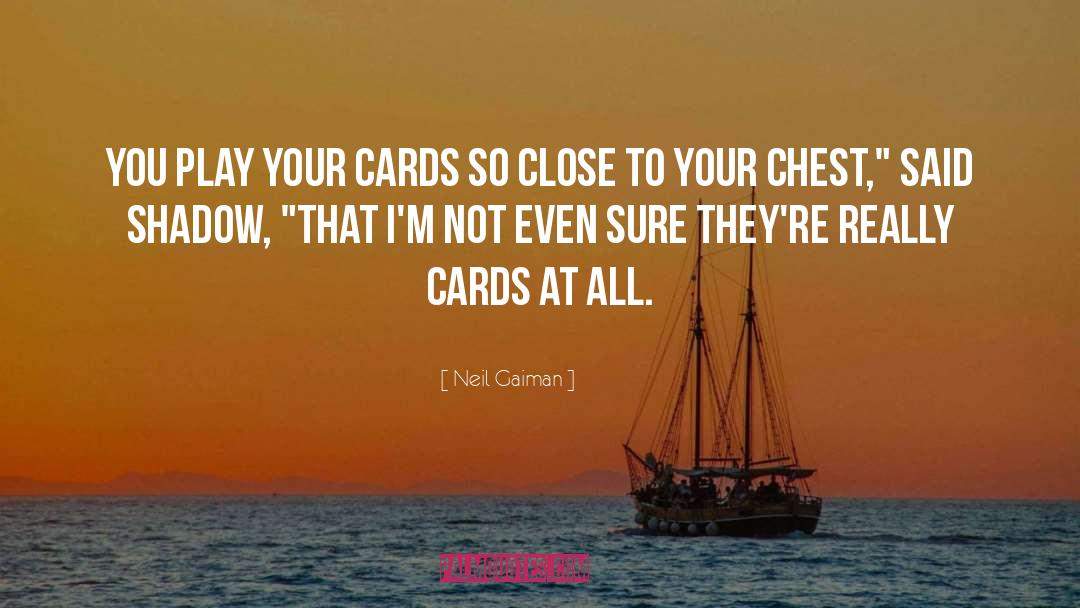 Sports Cards quotes by Neil Gaiman