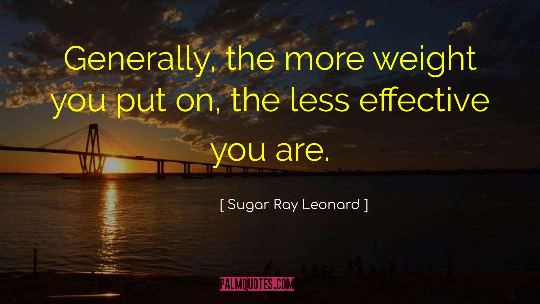 Sports Entertainment quotes by Sugar Ray Leonard