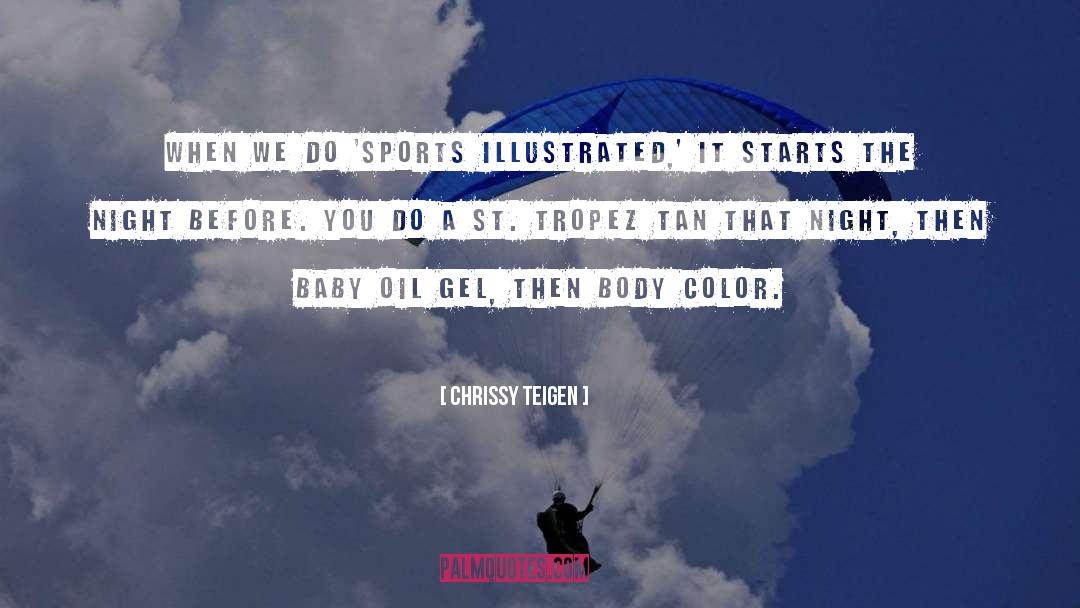Sports Illustrated quotes by Chrissy Teigen