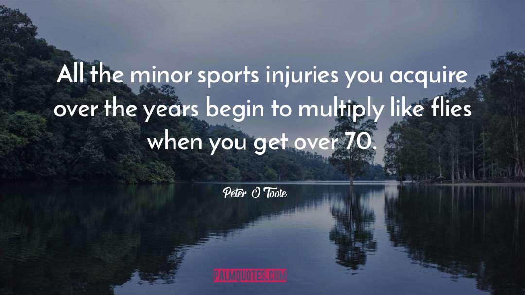 Sports quotes by Peter O'Toole