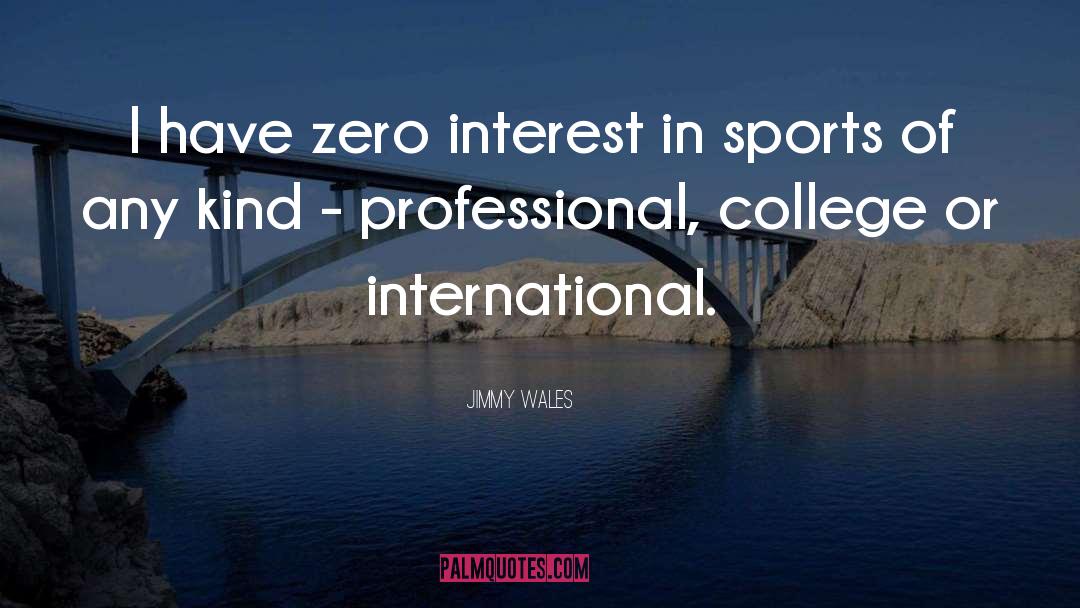 Sports quotes by Jimmy Wales
