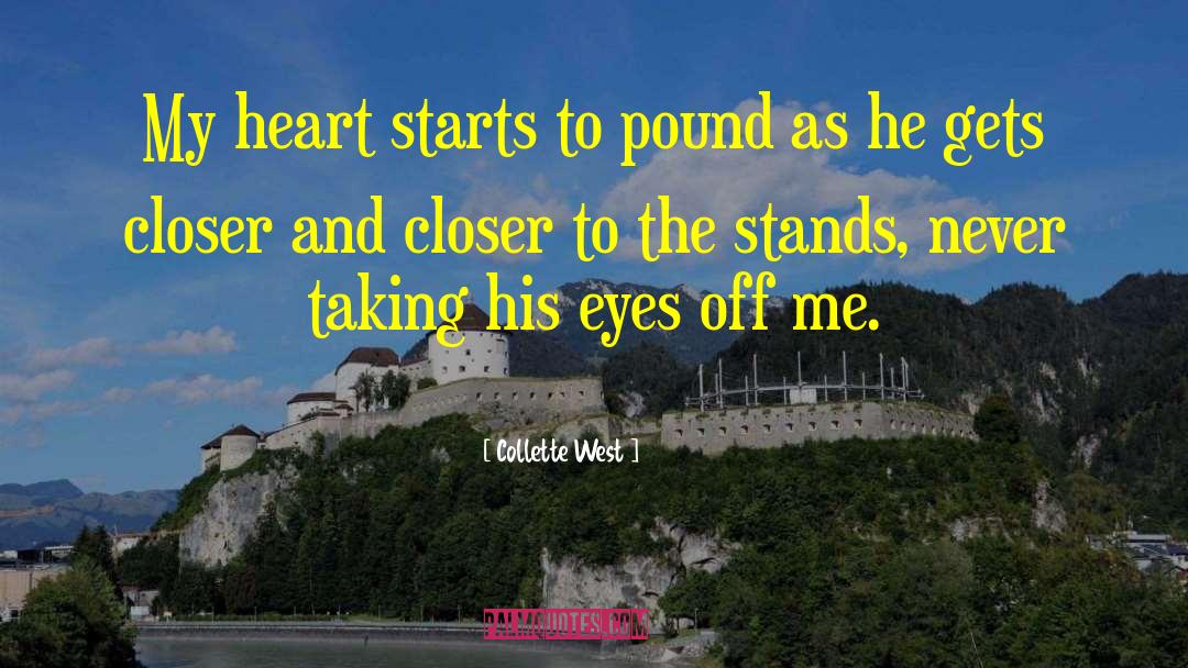 Sports Romance quotes by Collette West