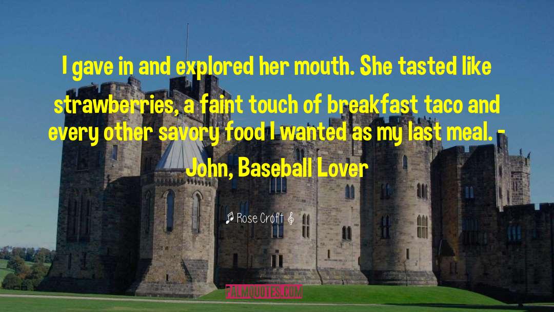 Sports Romance quotes by Rose Croft